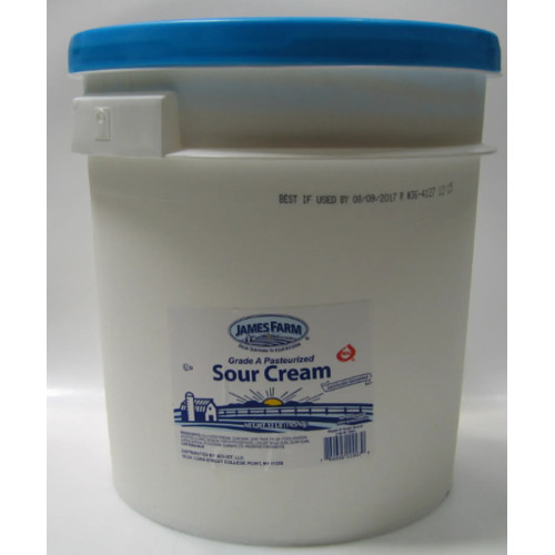 Sour Cream James Farm (Сметана) 32 Lb